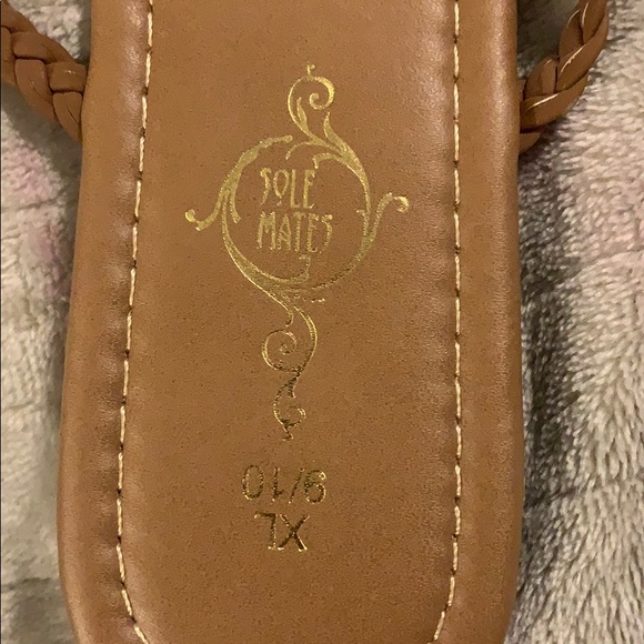 SoleMates Strappy brown Sandals sz 9/10 NWOT - Picture 3 of 3
